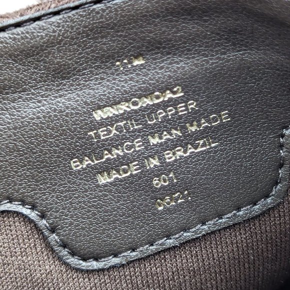 Nine West Women Ronda Brown Fabric Zip Lug Dressy Office Boots size 11 - Picture 7 of 12